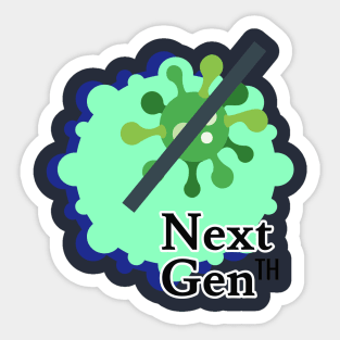 Next Gen Shrit Sticker